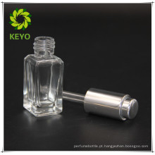 10 ml 30 ml 50 ml fosco ou limpar vidro de óleo essencial de luxo personalizado etiquetas 10 ml vidro conta-gotas de garrafa de luxo com pipeta